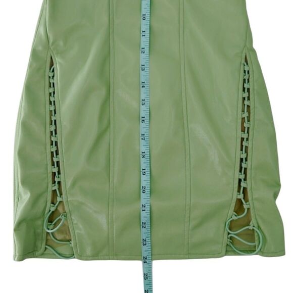 Camila Coelho Revolve Sage Mini Dress Seafoam Green NWT XS - Picture 9 of 11